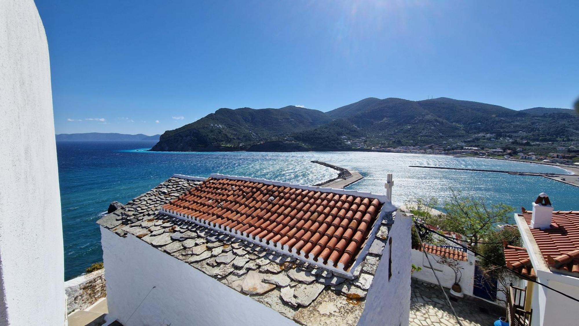Peppermint Bay Villa Skopelos Town Exterior photo